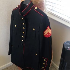 Dress blues jacket
